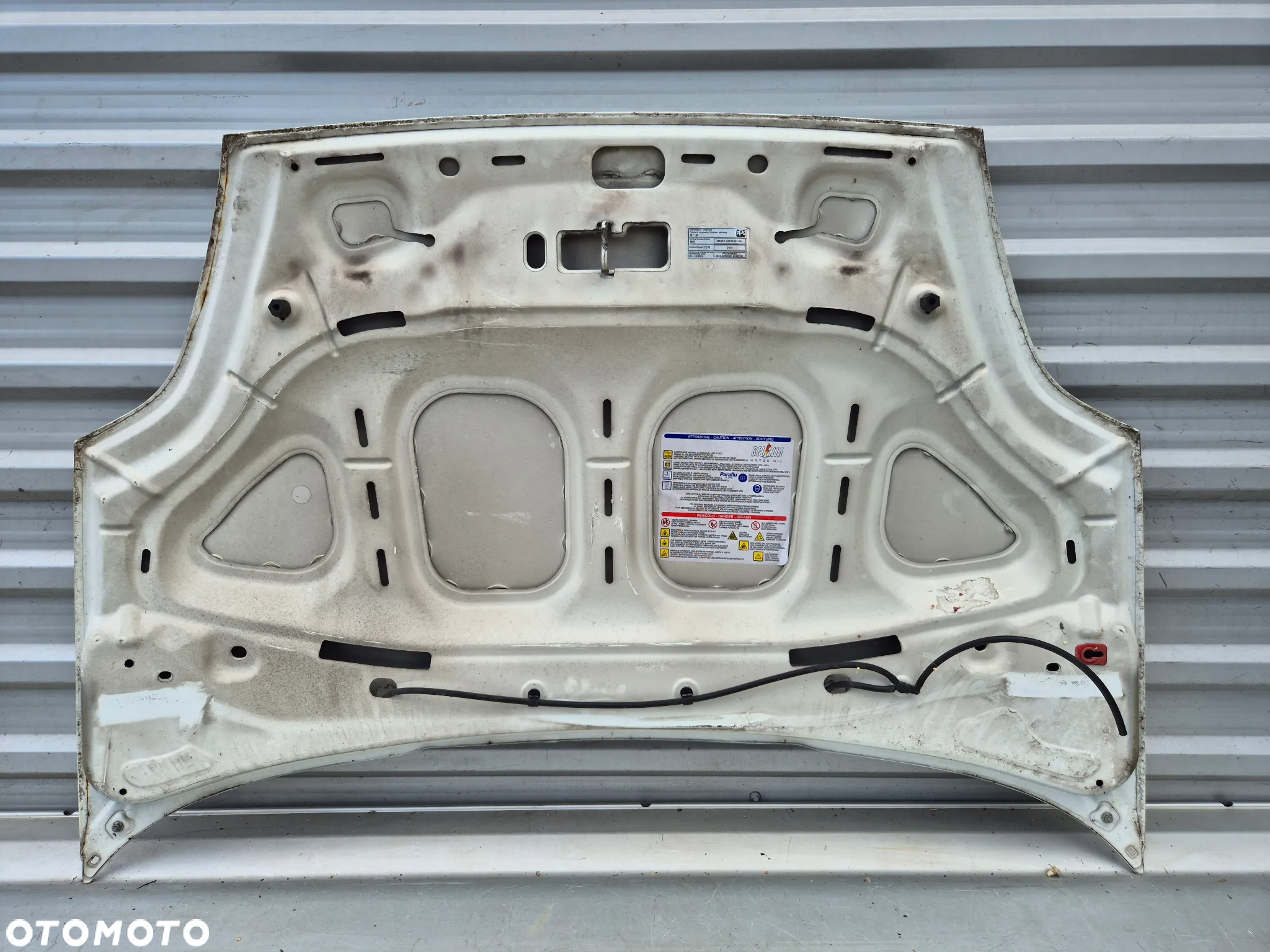 Maska pokrywa silnika Fiat Grande Punto Evo 249 - 4