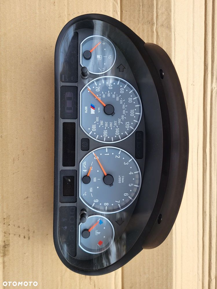 Licznik Zegar bmw m3 e46 3.2 343km anglik smg - 1