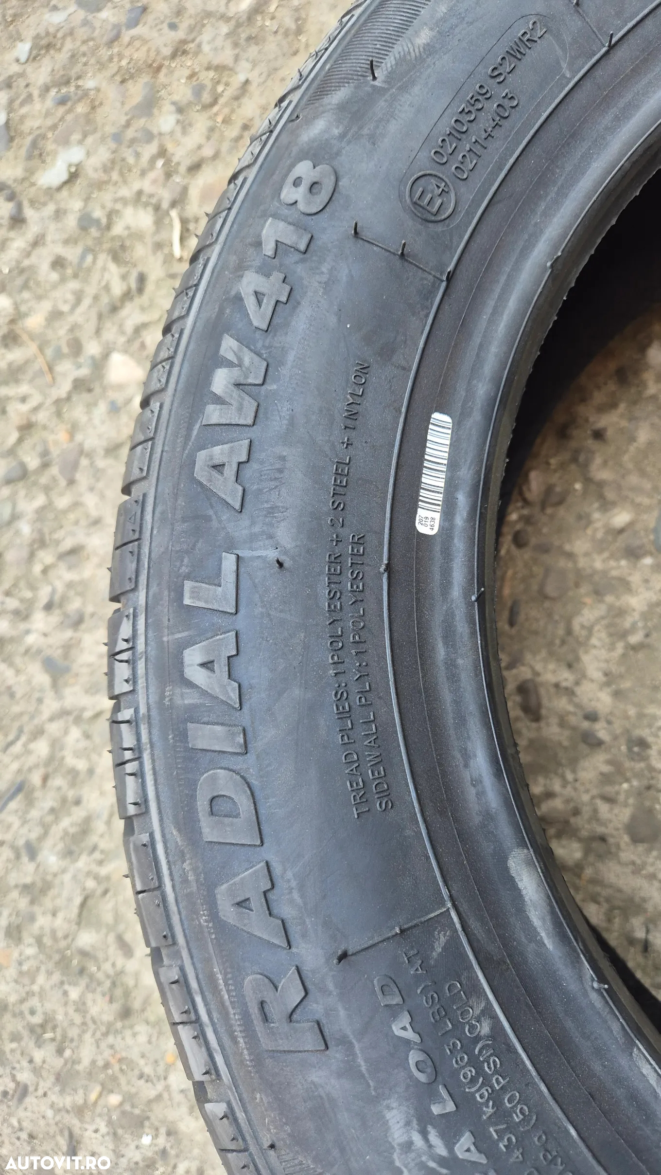 155/70 R13 (155/70 R13C), 79N, SECURITY, Anvelope de remorca M+S - 4