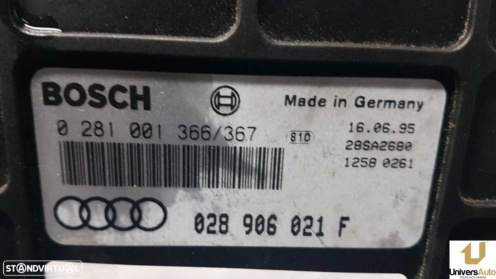 CENTRALINA DO MOTOR UCE AUDI A4 BERLINA (B5) 1.9 TDI - 2