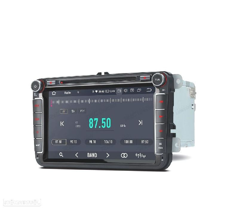 AUTO RADIO GPS ANDROID 12 MULTIMEDIA DVD VW PARA SEAT SKODA - 7