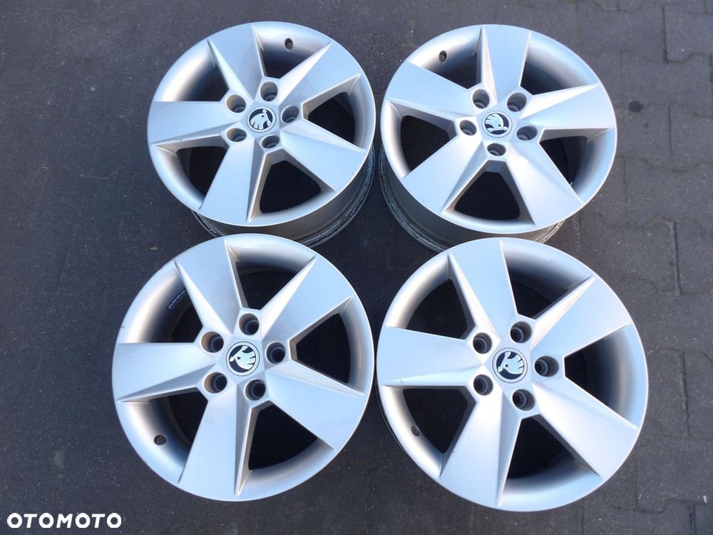 ALUFELGI ORYGINAŁ 16 SKODA 5X112 - 1