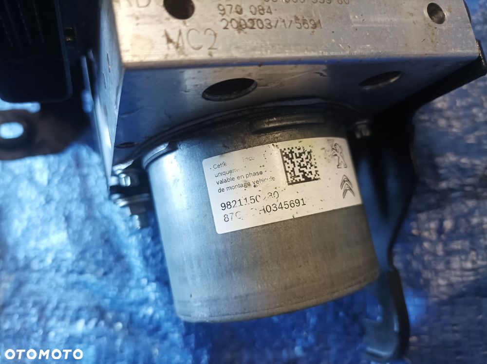 Peugeot Traveller pompa sterownik ABS ESP 9821150280 9808055980 - 4
