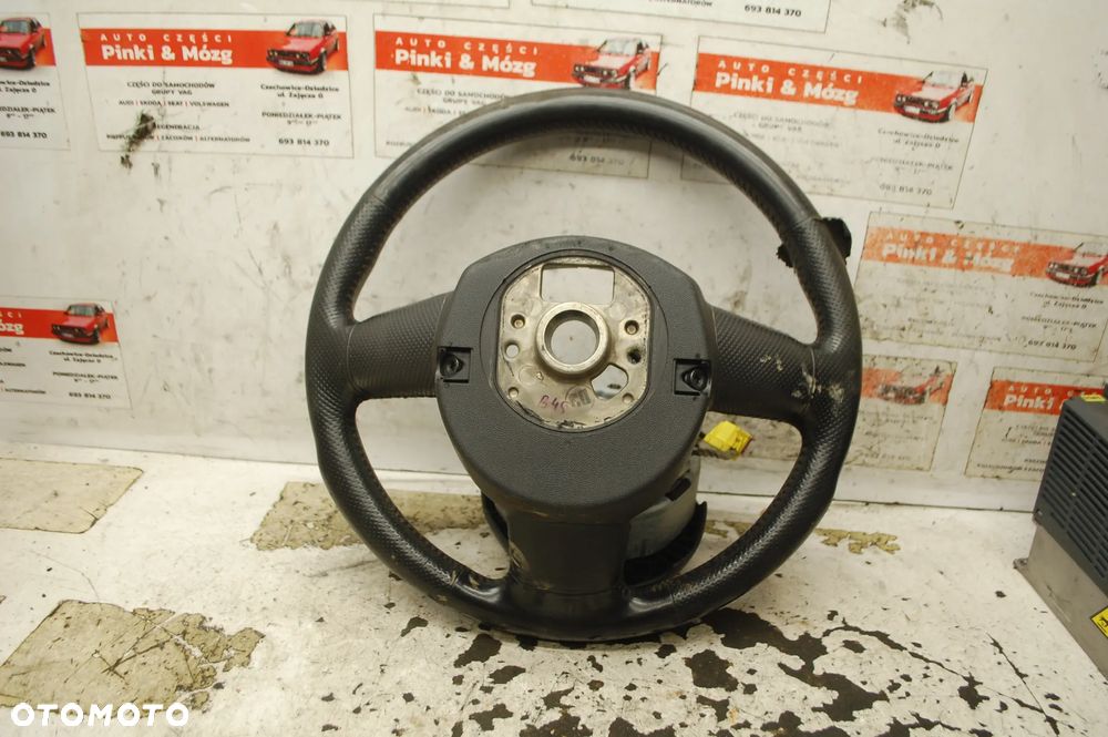 KIEROWNICA MULTIFUNKCYJNA SKÓRA PODUSZKA AIRBAG 8P0419091BL 8E0880201 AUDI A4 B7 - 3