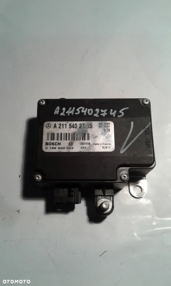 mercedes w211 moduł sterownik akumulatora A2115402745 - 1