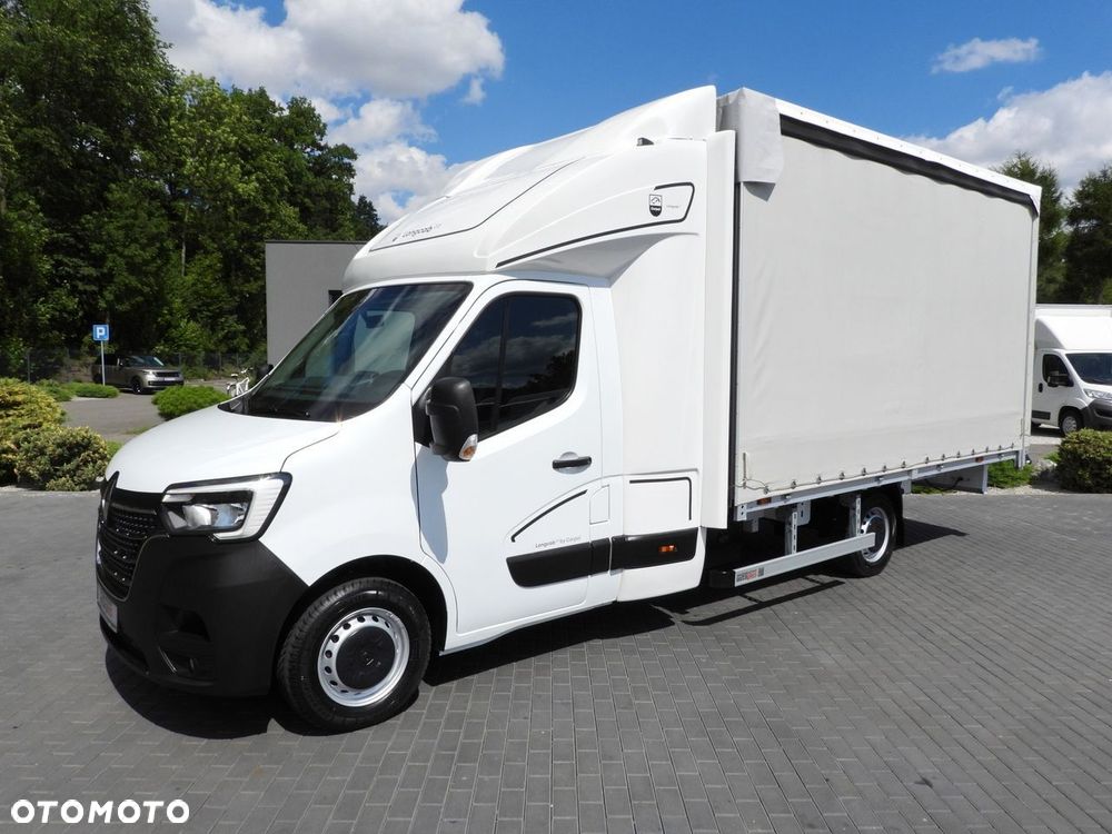 Renault MASTER PLANDEKA 10 PALET TEMPOMAT LEDY PNEUMATYKA KLIMATYZACJA  165KM - 19