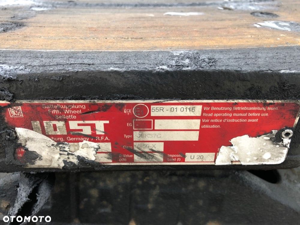 SIODŁO JOST  MAN TGX I 2006 - 2022 18.440 324 kW [441 KM] 4x2 2012 55R-010116 JSK37C - 6