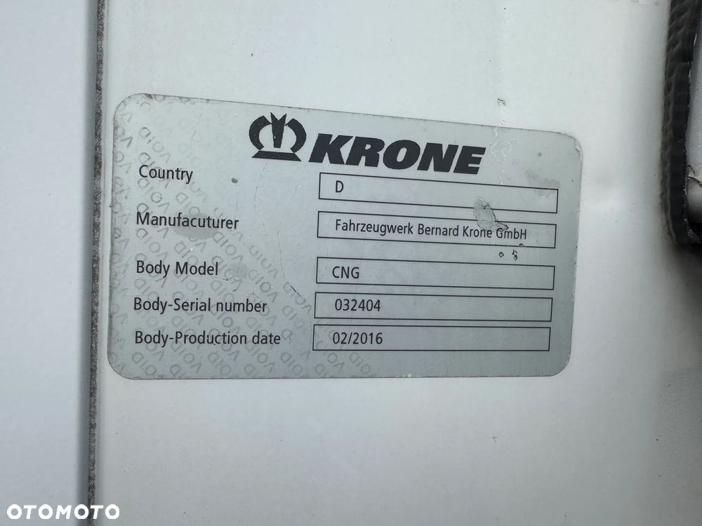 Krone Chłodnia ,Multitemp. Carrier Vector 1950Mt, SAF - 33
