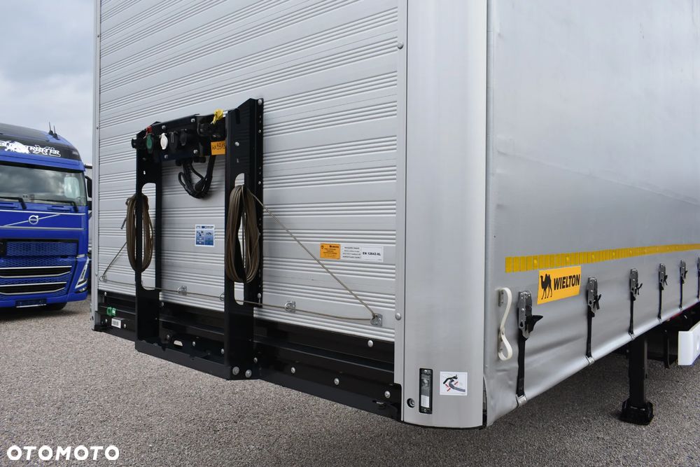 Wielton OS PODNOSZONA // 40 TYŚ KM PRZEBIEG !! // NOWA !! //  OSIE SAF // FULL LED // SALON POLSKA // DACH PODNOSZONY // - 30