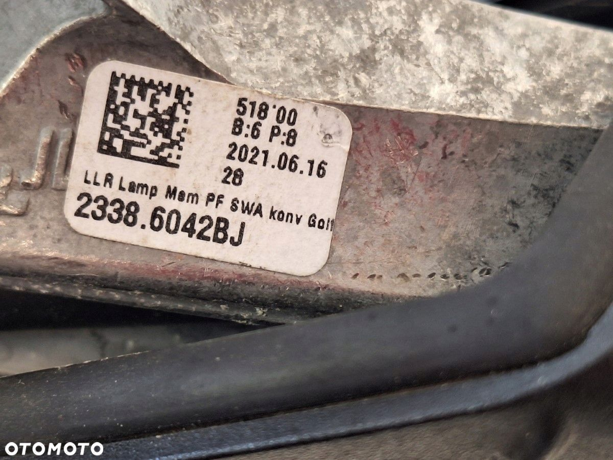 lusterko prawe vw golf VIII 2019- 16 pin 133 2338.6042by 2338.4011-k europ - 7