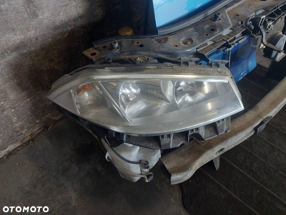 KOMPLETNY PRZÓD MASKA ZDERZAK BŁOTNIKI LAMPY RENAULT MEGANE II TEI45 - 14