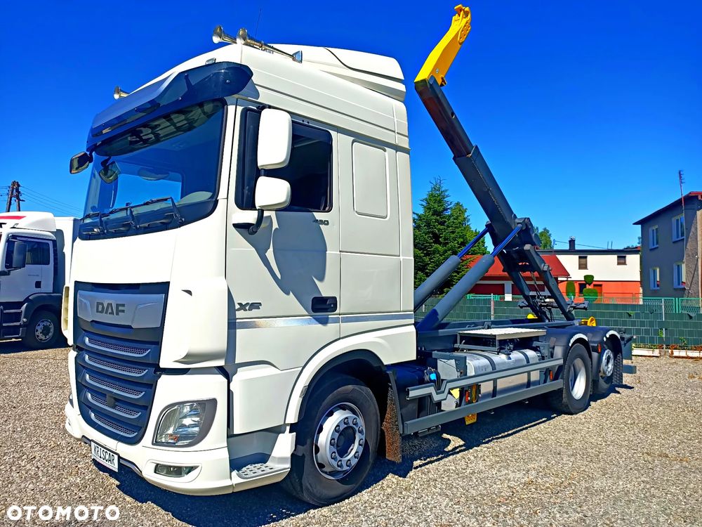 DAF XF450 6x2 Hakowiec Pod kontener 750cm - 4