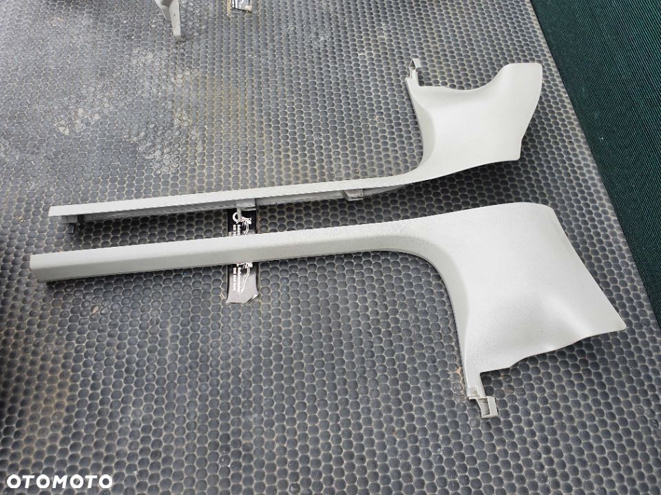 Oslona Slupka Progu Plastik Tapicerka Wnetrza PlatinHell AUDI A4 B6 B7 - 10
