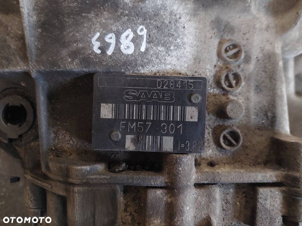 SKRZYNIA BIEGÓW SAAB 9-3 II 2.2 TiD MANUAL 5 BIEGÓW FM57 - 6