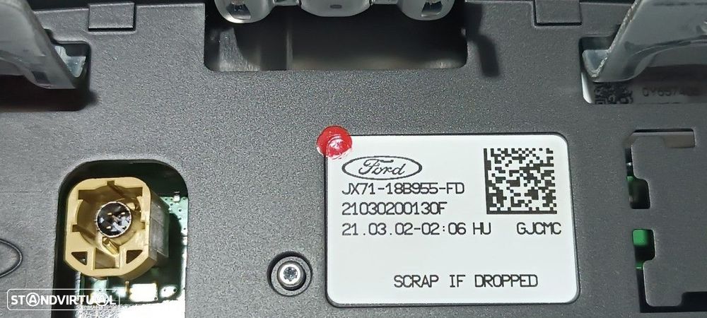 TELA/ECRÃ MULTIFUNÇÕES FORD FOCUS TURNIER ACTIVE - 2