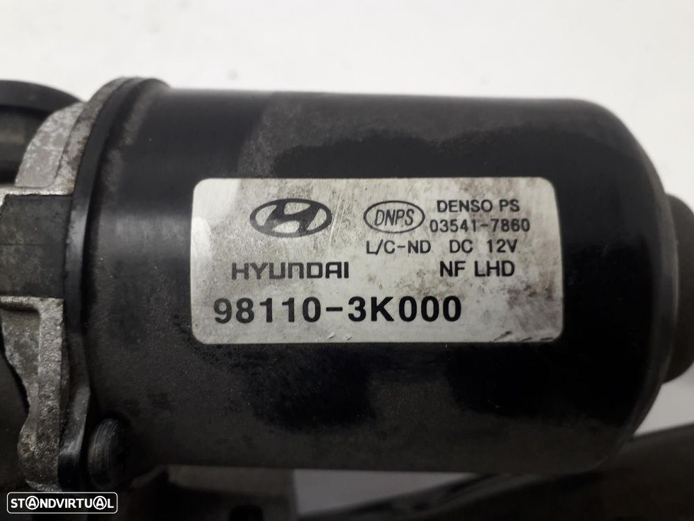 MOTOR LIMPA-VIDROS FRONTAL HYUNDAI SONATA V 2007 - 3