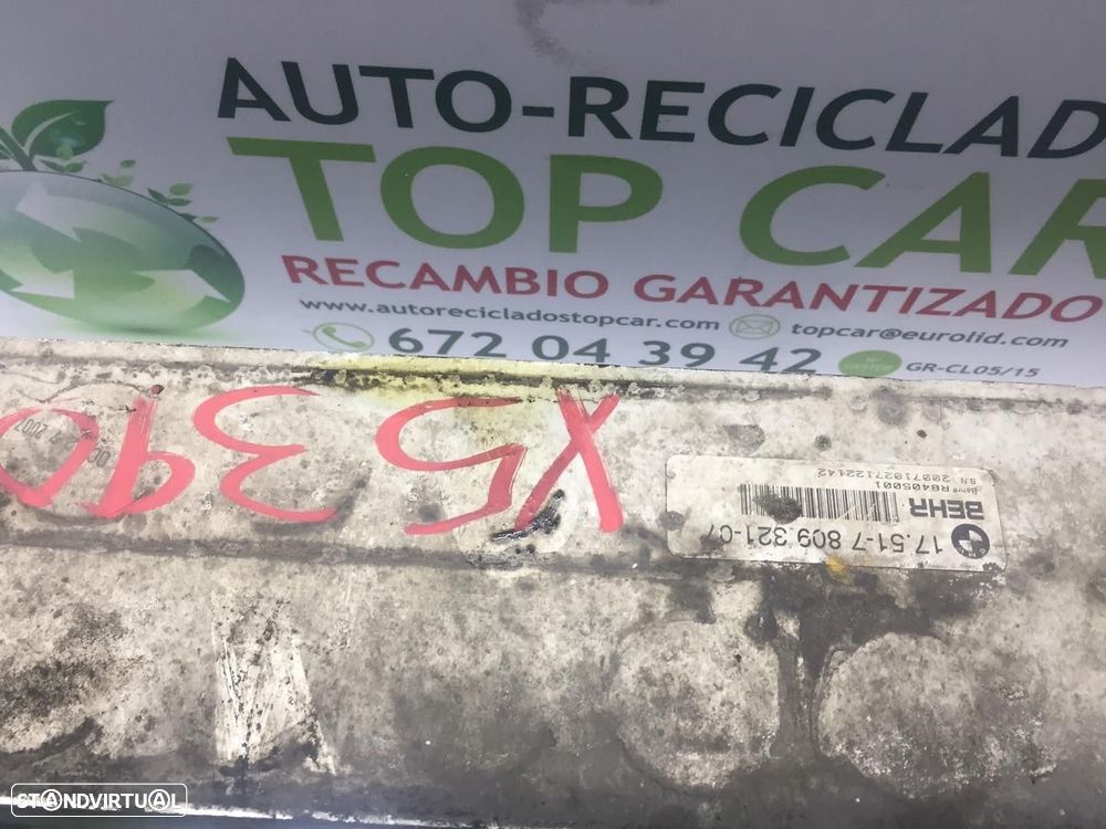 INTERCOOLER BMW X5 2008 - 4