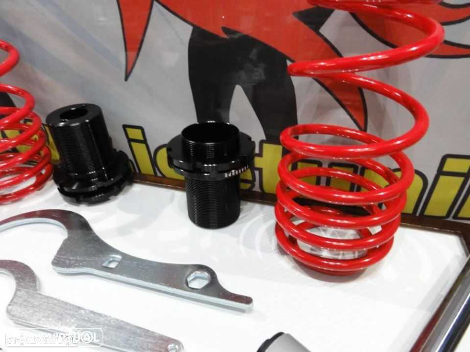 Coilovers Citroen Saxo 96- 04, Peugeot 106 91-05 JOM RED LINE C/2 anos de garantia - 7