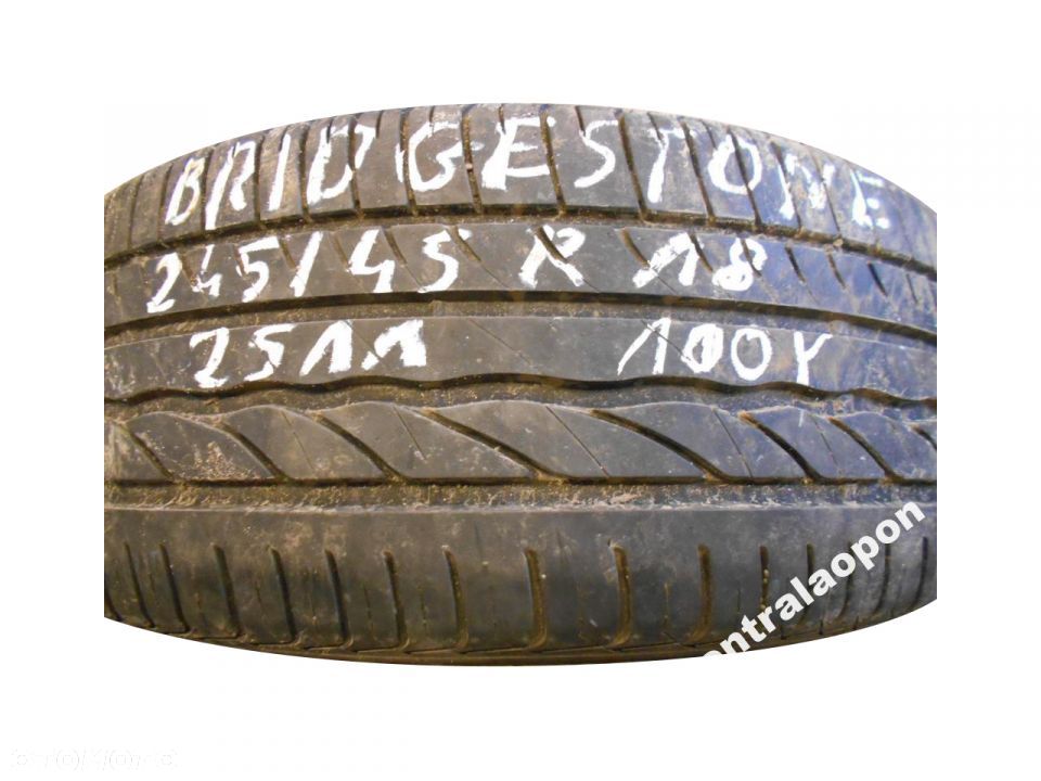 OPONA 245/45R18 BRIDGESTONE TURANZA ER300 6,6mm - 1
