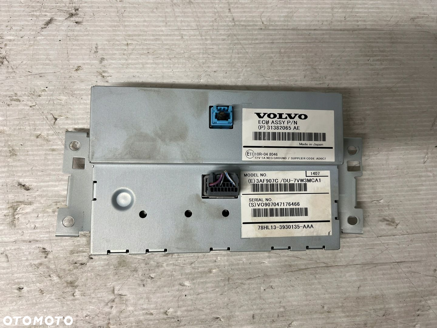 VOLVO V60 S60 II LIFT WYŚWIETLACZ EKRAN LCD MONITOR 31382065 - 5