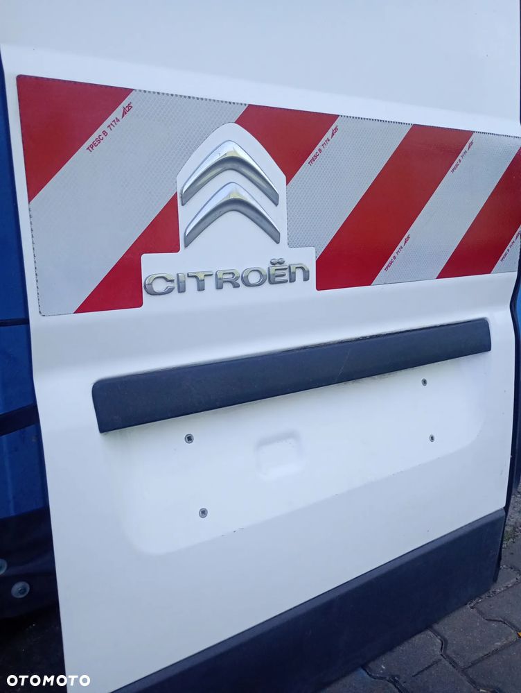 F.V Fiat Ducato BIAŁE Drzwi LEWE TYLNE H2 uzbrojone KOMPLETNE  PEUGEOT BOXER DRZWI TYLNE BIAŁE  CITROEN JUMPER - 2
