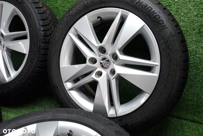 SUPERB OCTAVIA 6.5Jx17 ET41 5x112 215/55/17 koła felgi aluminiowe - 2