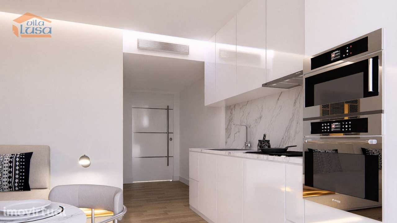 T1 Novo com varanda 21.20m2 e lugar de garagem, em Vilar do Paraís... - Grande imagem: 2/27