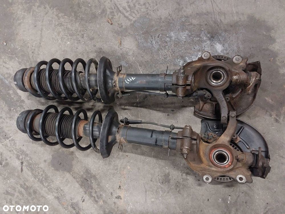 AMORTYZATOR SPRĘŻYNA ZWROTNICA LEWY PRZÓD + PRAWY PRZÓD GOLF IV 1.8 T TURBO - 5