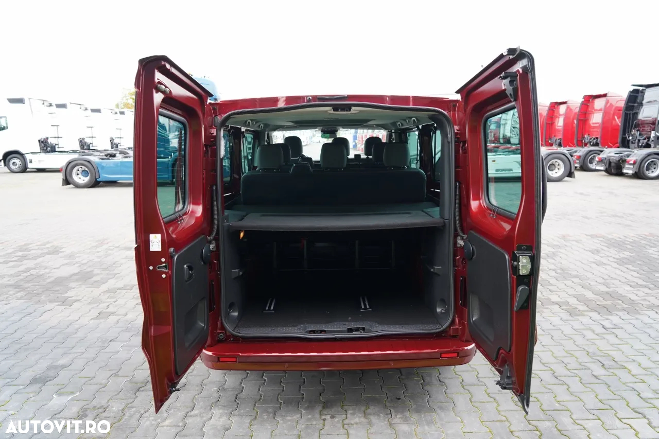 Renault TRAFIC III / AUTOBUZ / 9 LOCURI / 2022 / PRIMUL PROPRIETAR / REVIZAT - 21