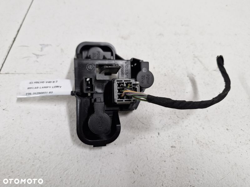 volvo v40 2 ii wkład lampy lewy tył tylny 31290851 - 3