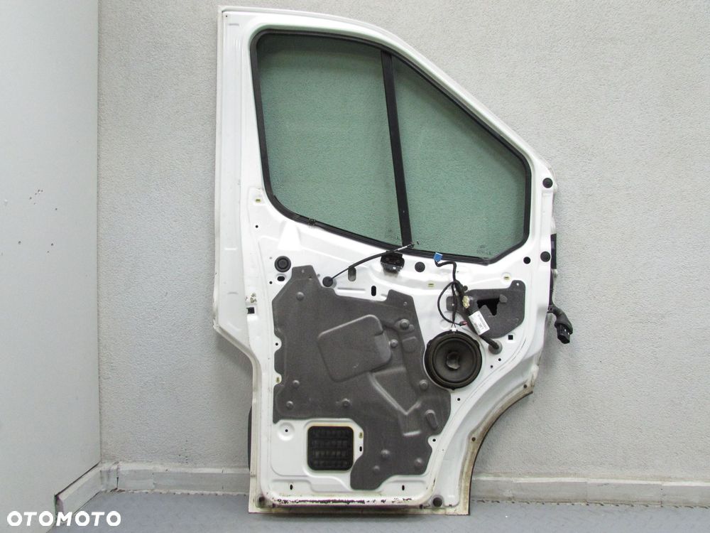 FORD TRANSIT VIII MK8 14-19 DRZWI PRZOD LEWE FROZEN WHITE - 14
