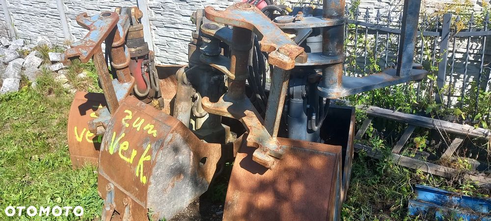 Łyżka chwytakowa 60cm verachter 56cm m. uszami obrotowa hydrauliczna do kop kołowej - 21