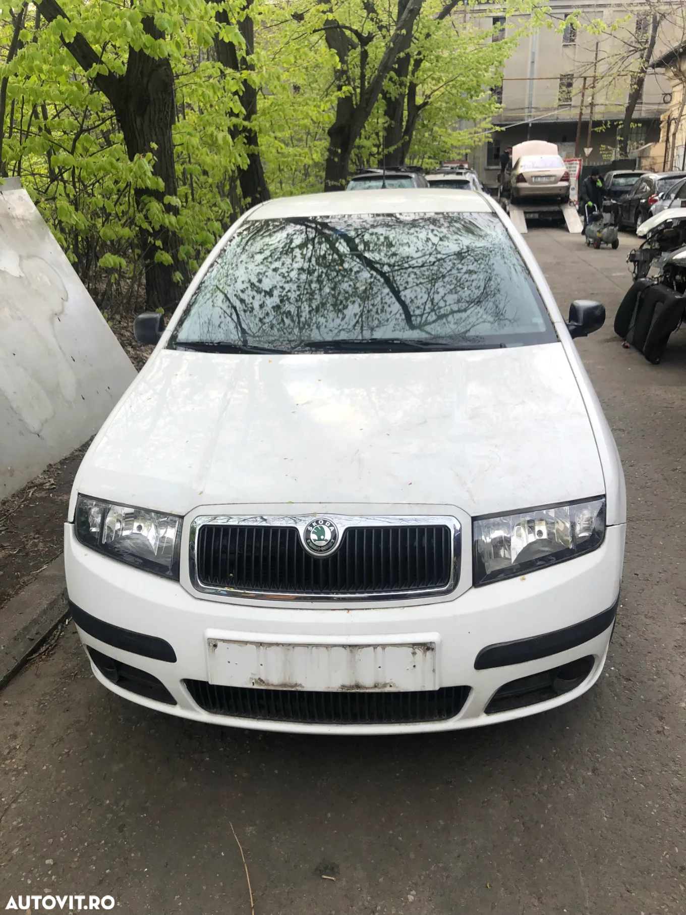 Dezmembrez Skoda Fabia 1 facelift alb 2006 1.2 12V BME - 4