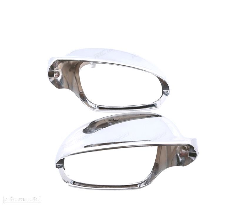 CAPAS DE ESPELHO RETROVISOR VOLKSWAGEN VW PASSAT 3C 05-10 CROMADO - 1