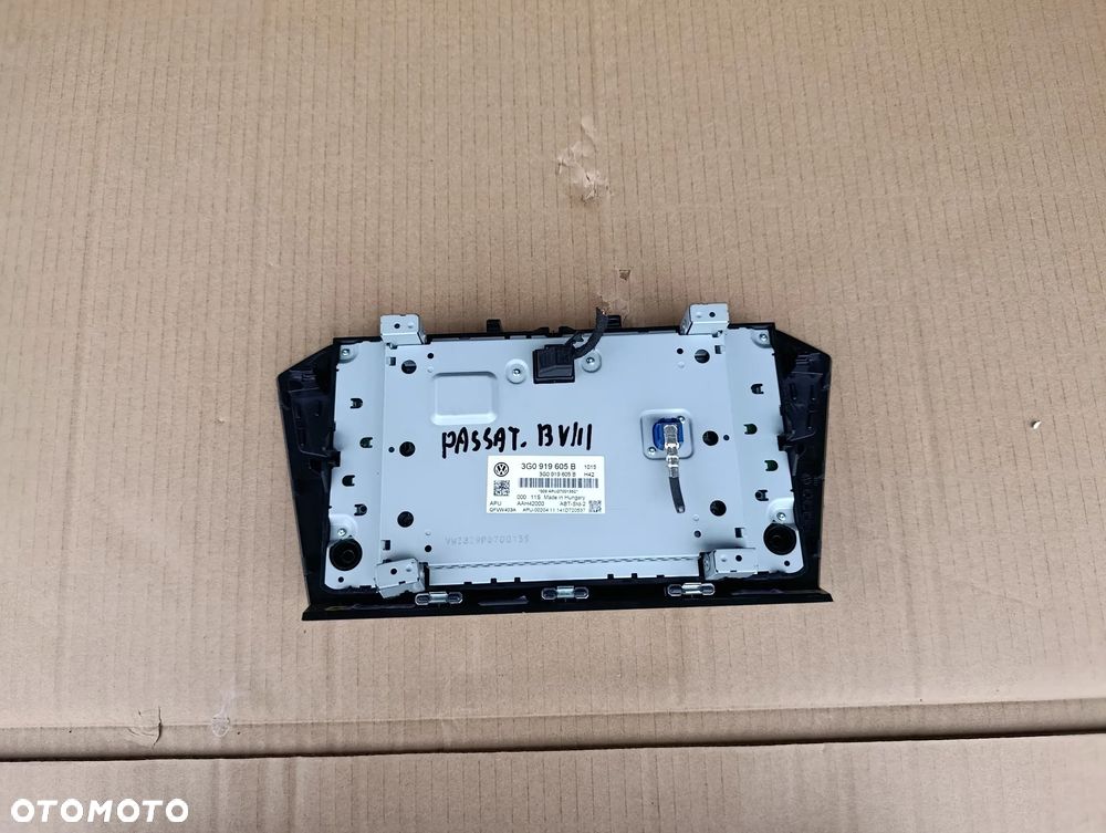 VW PASSAT B8 EKRAN WYŚWIETLACZ MONITOR 3G0919605B - 2