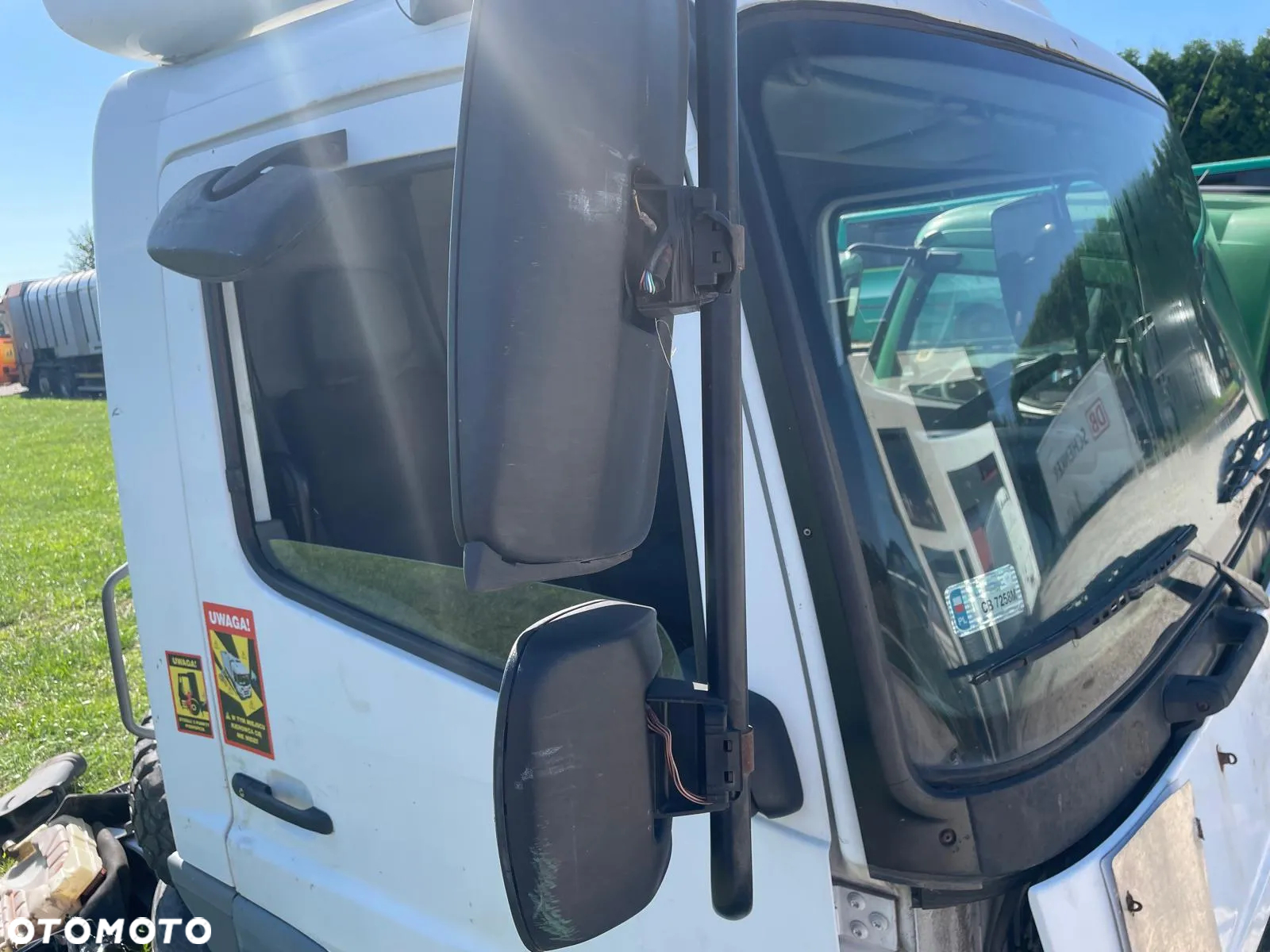 LUSTERKO LUSTRO RAMIĘ KOMPLET LEWE PRAWE MERCEDES ATEGO II - 2