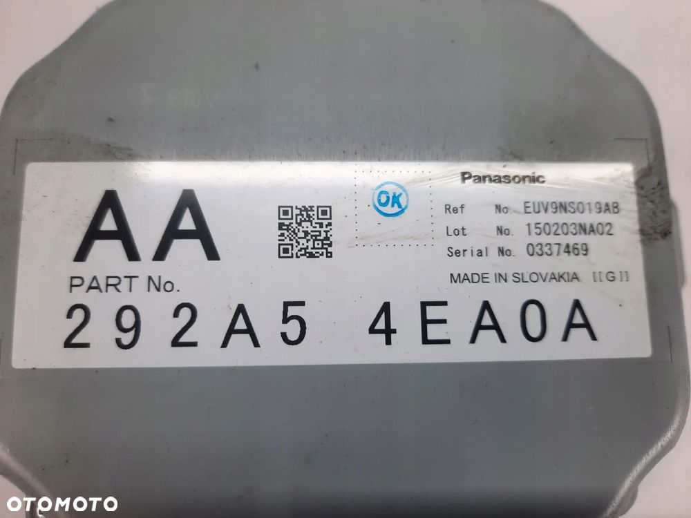 Qashqai II J11 MODUŁ STEROWNIK KAMERY 292A54EA0A - 2