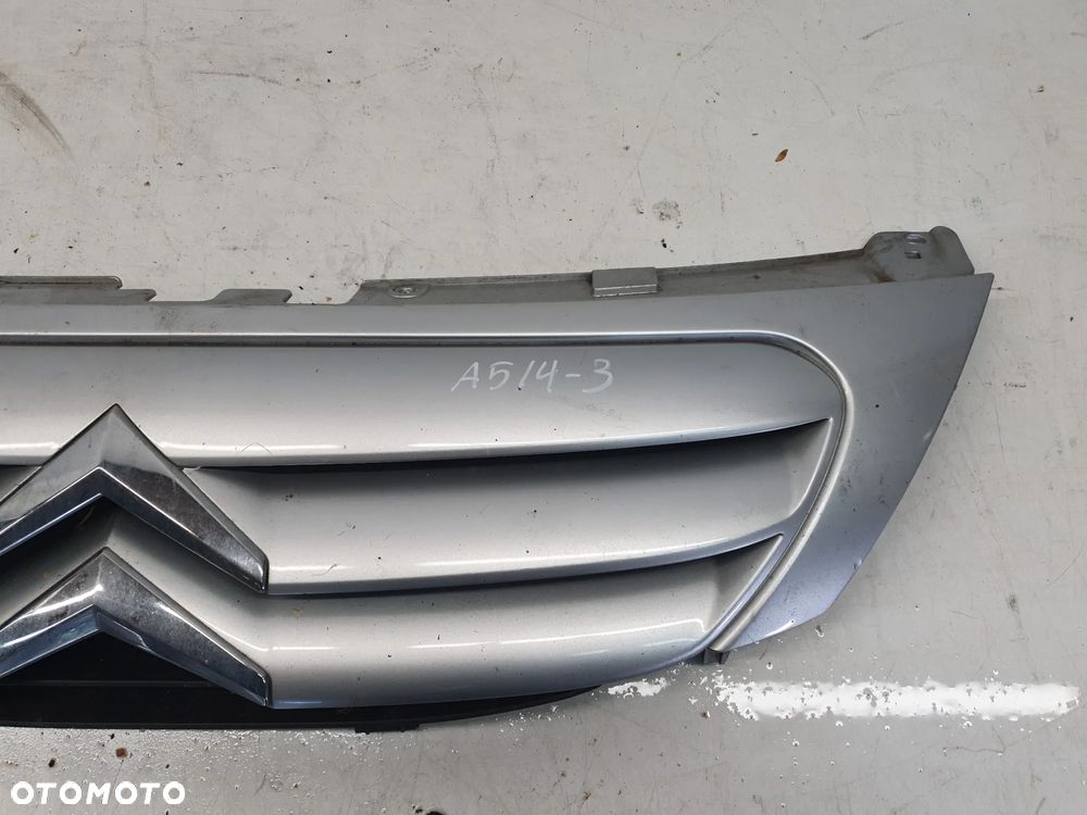 CITROEN C3 LIFT FL GRILL PRZÓD PRZEDNI ATRAPA PRZEDNIEGO ZDERZAKA EZRC SREBRNY - 3