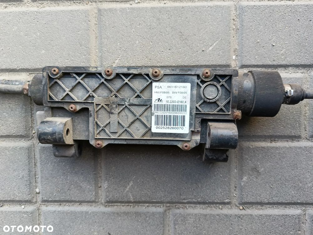 Hamulec ręczny elektryczny mechanizm  Citroen C5 III X7 - 2