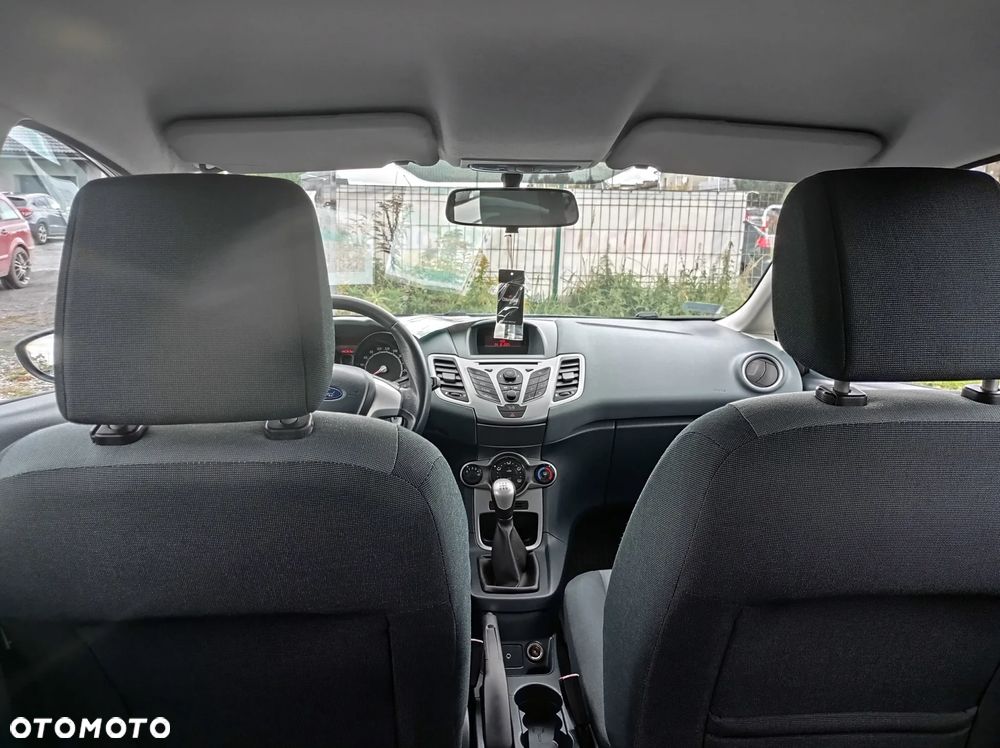 2010 FORD FIESTA MK7 1,25 16V R4 BENZ 82PS 5DRZWI KLIMA ALU SERW PODLPG ZAREJ+OPŁ PL - 13