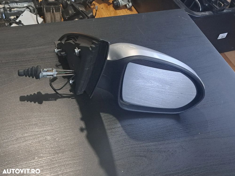 Oglinda exterioara stanga manuala cu semnalizare Starlightsilver Originala Smart Forfour W454 2004-2006 - 3