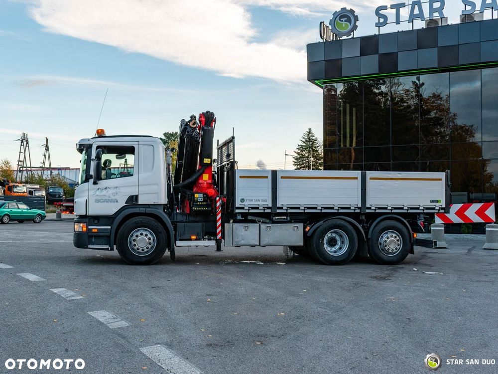 Scania P320 6x2 PALFINGER PK 20002 HDS Żuraw Wywrotka - 7