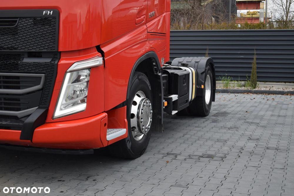 Volvo FH500 / NISKA KABINA / HYDRAULIKA / EURO 6 / ACC / LEDY / ALUFELGI / SERWISOWANY / SPROWADZONY - 11