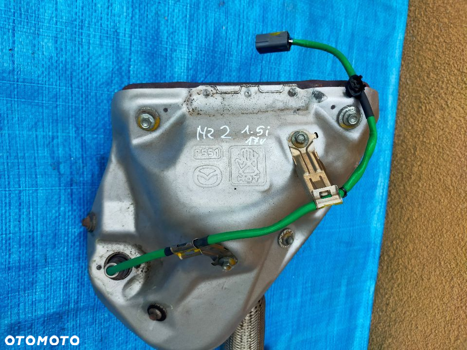 Mazda 2 DJ 1.5 Benzyna Kolektor Wydechowy Katalizator Sonda 2018 - 10