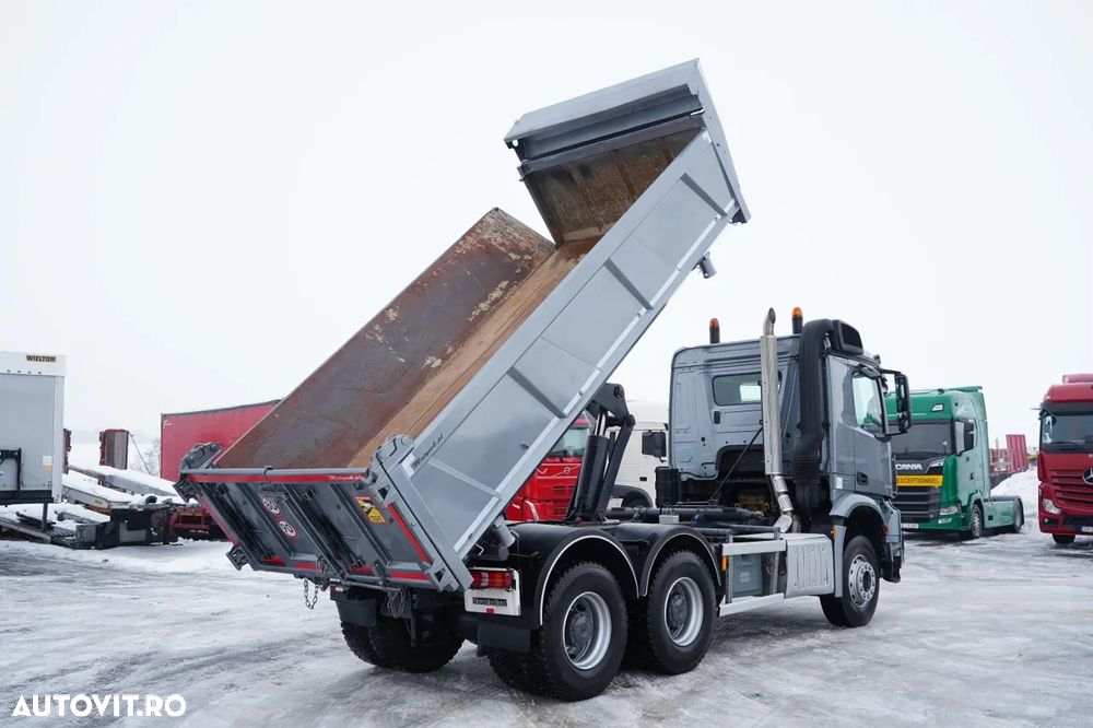 Mercedes-Benz BASCULATOR / HYDROBLANCING / BORDMATIC / EURO 6 / - 3