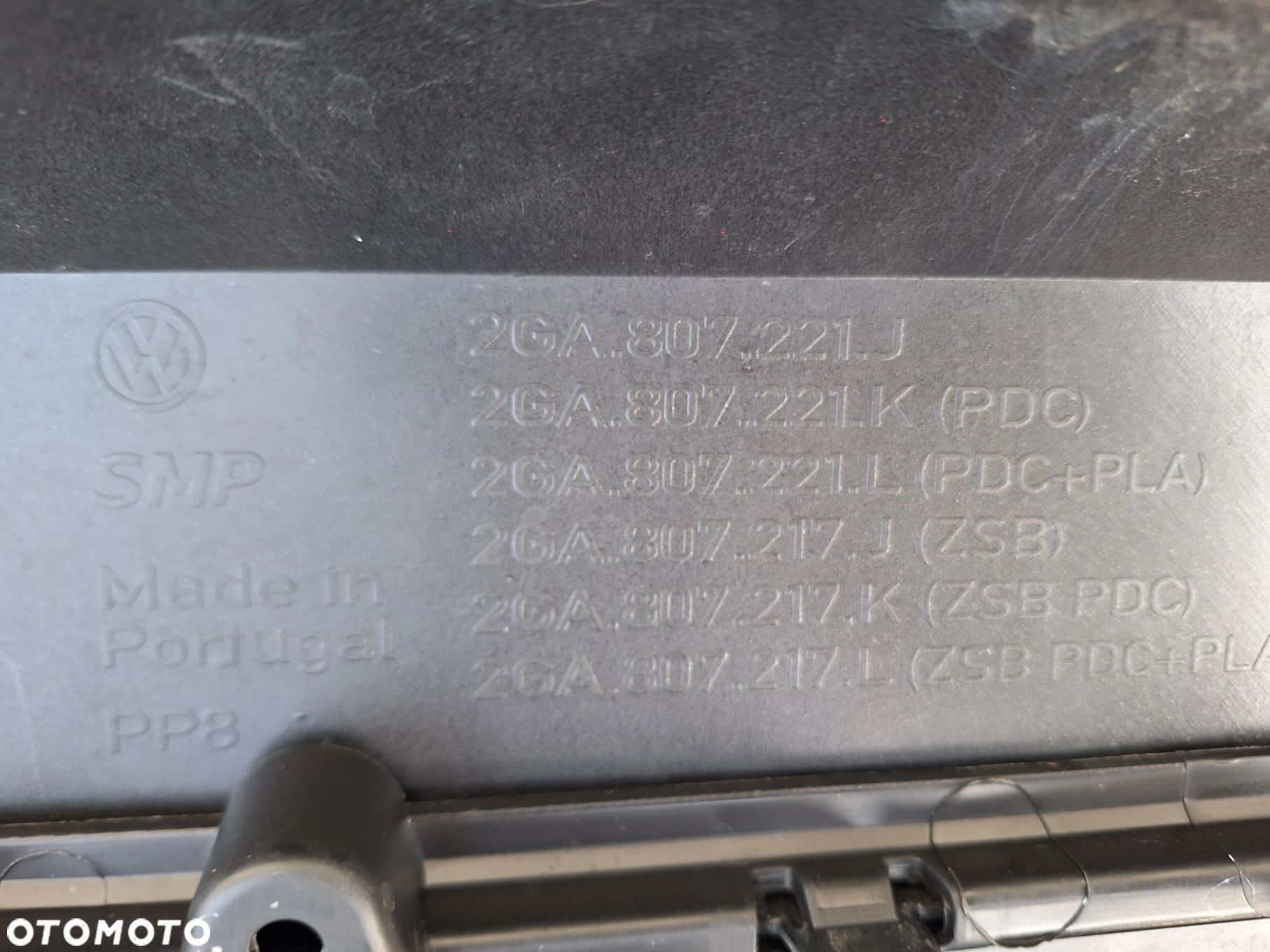 VW T-ROC T ROC 17-20r 2GA KOLOR LC9X ZDERZAK PRZÓD PRZEDNI ORYG. 2GA807221J WYSYŁKA 24H - 14