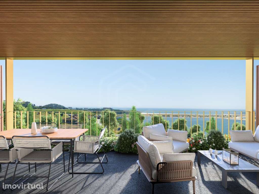 T3 com ampla varanda, em Luxuoso Empreendimento em Canidelo - Vila ... - Grande imagem: 2/30