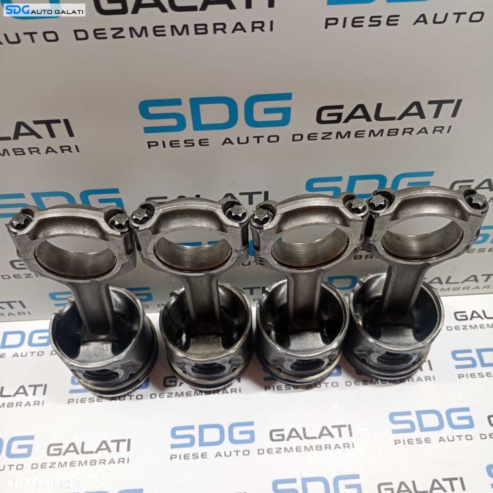 Set Piston Pistoane cu Biela Biele Peugeot 607 2.2 1999 - 2010 [X1118] [X1119] - 4