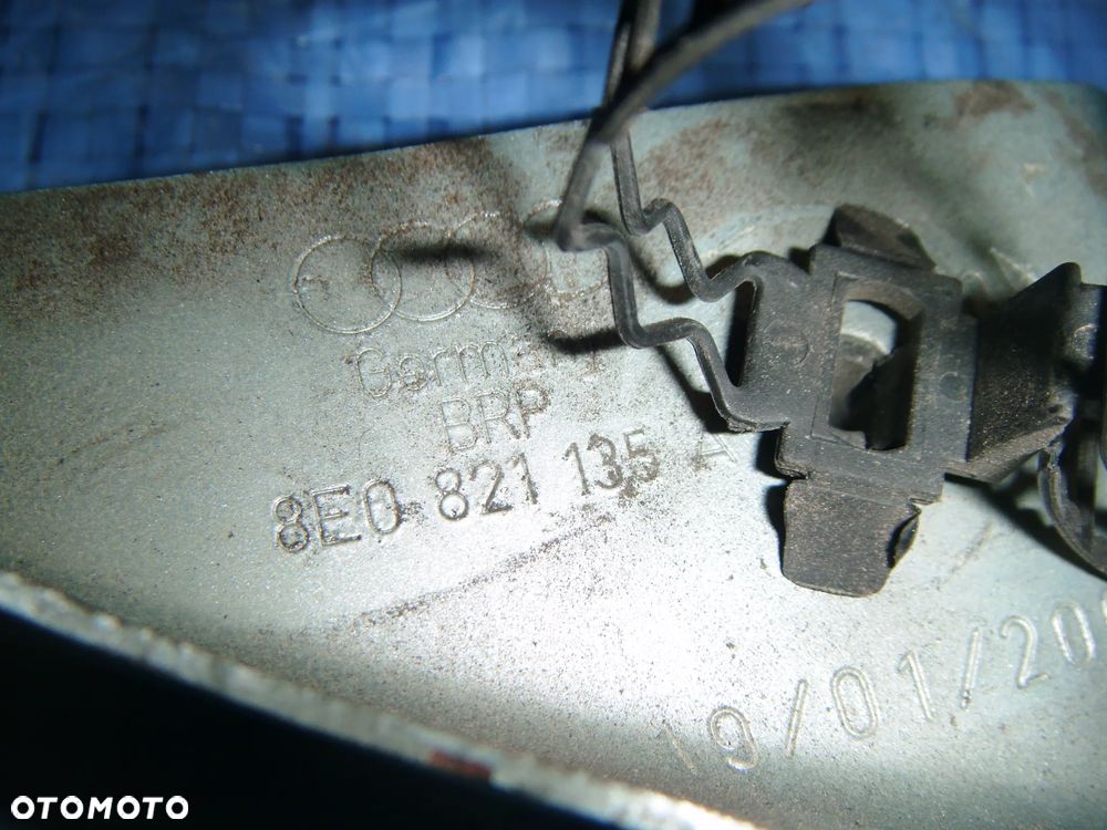audi a4 b7 mocowanie błotnika lewy przód 8e0821135a - 2