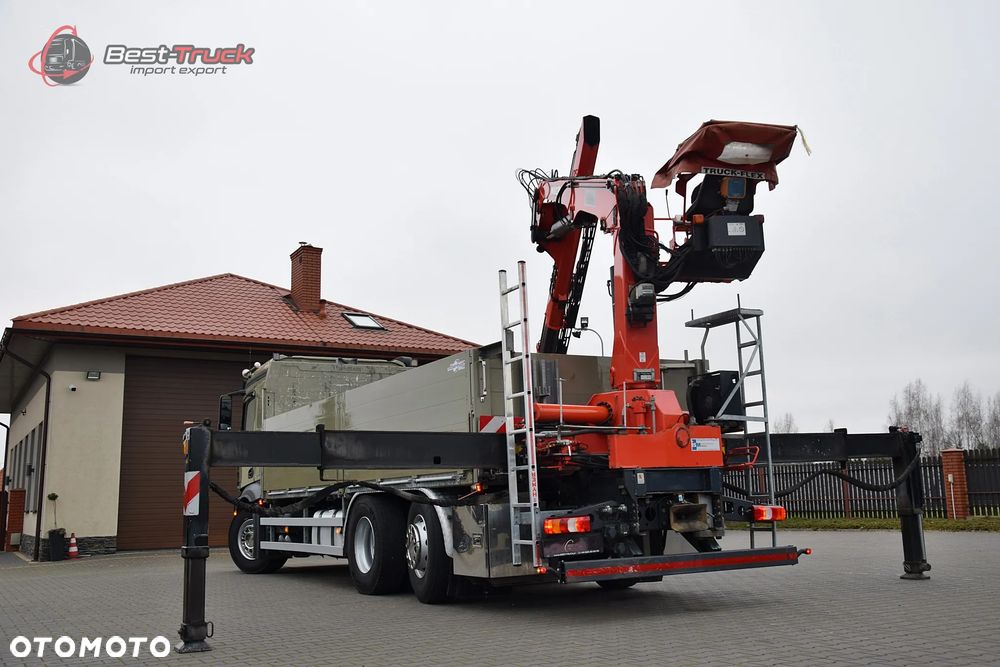 Mercedes-Benz ACTROS 2545 / 6X2 / SKRZYNIOWY 6,5 M / HDS MKG HLK 221 a2V  / STEROWANIE RADIOWE  PILOT / CAŁY NA PODUSZKACH  / OŚ SKRĘTNA / ROTATOR / CHWYTAK / - 33